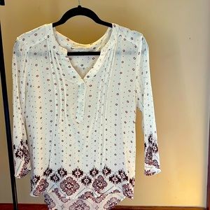 BOHO Long-Sleeve Blouse